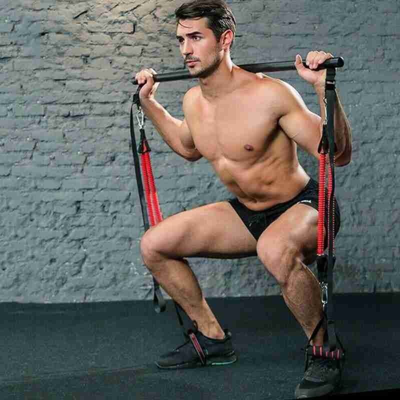 Roamello Fusion Exercise Bar And Bands